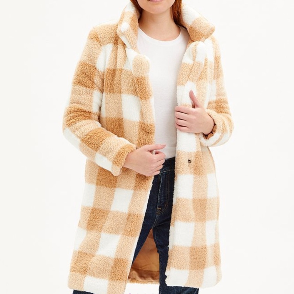 Steve Madden Sherpa Coat! Plaid! Size M, L, 3X! NWT! - Picture 8 of 12